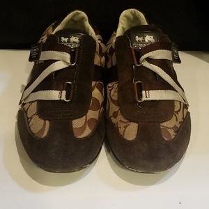 *FINAL SALE* Coach Sneaker w/Traditional Pattern